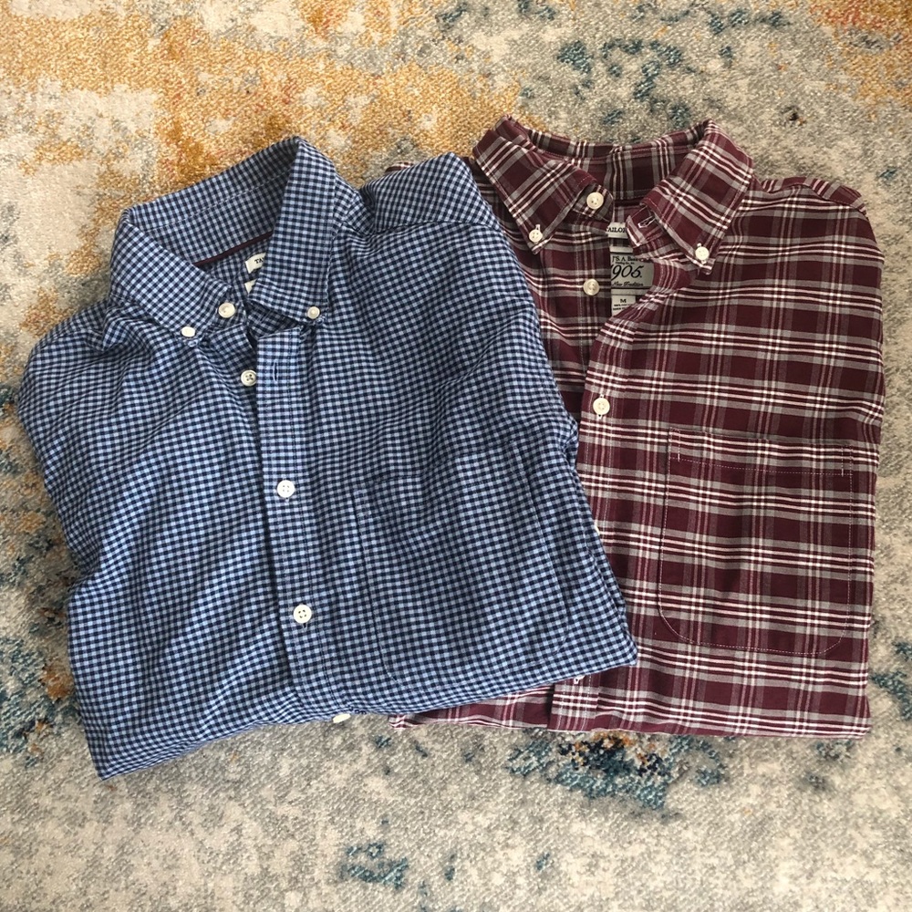 Jos A Bank button up shirts. In great condition!